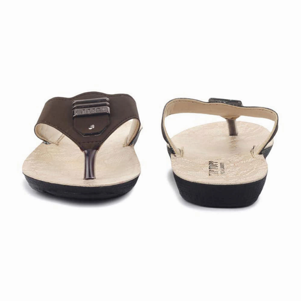 Hyper Elastic Sole quick - drying A-HA By Liberty 2089-011 Women Casual Brown Slippers