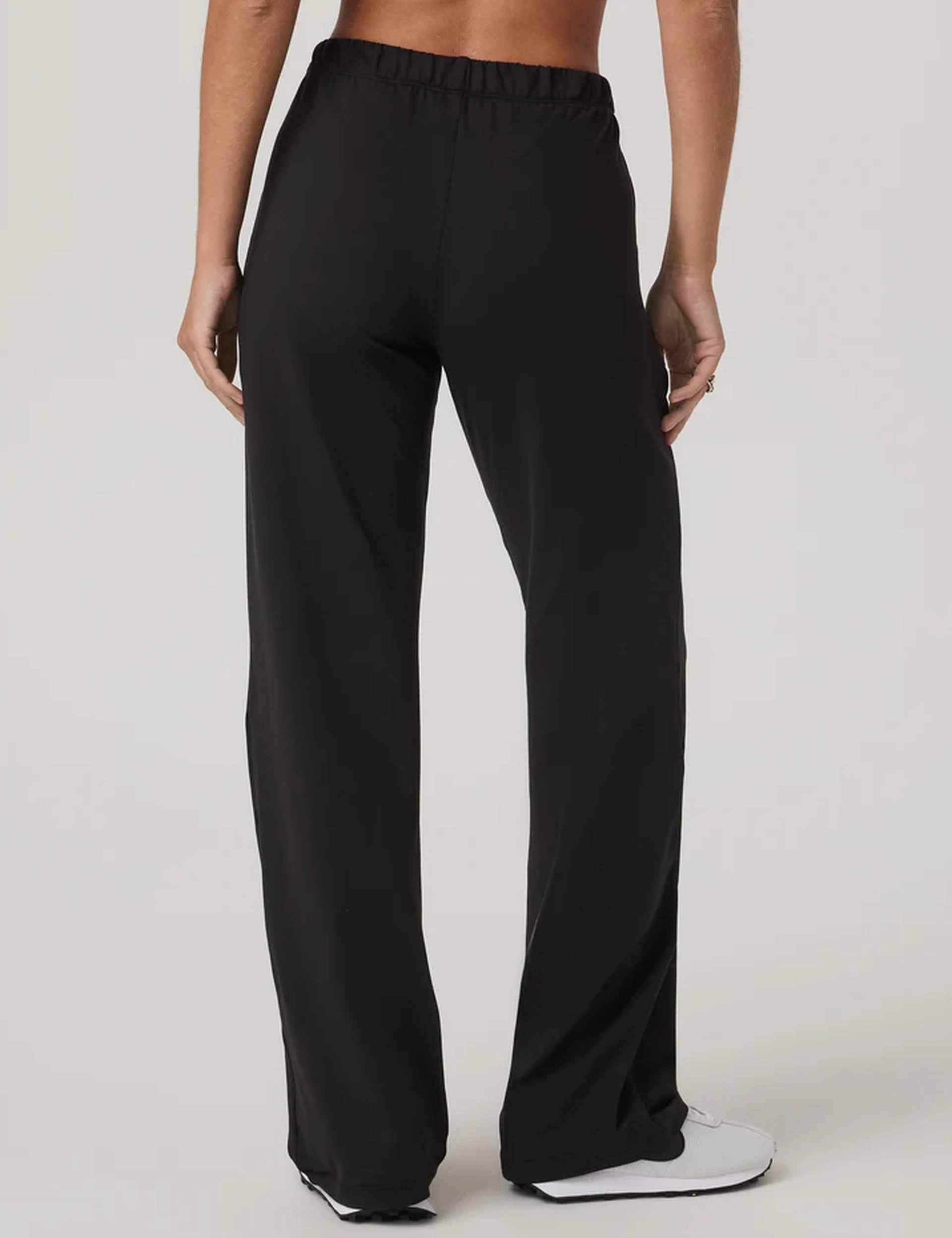 Halo Modern Straight Leg Pant - Solid Black Easy Movement