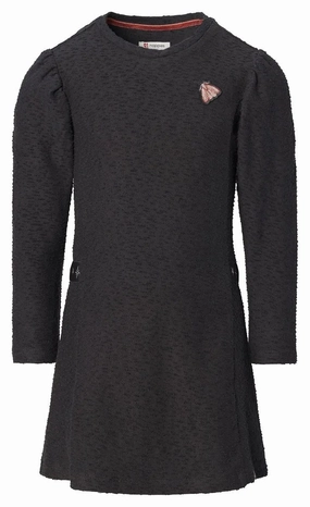 Noppies Keswick Phantom Long Sleeve Dress Washable kids' apparel Stretchable kids' wear