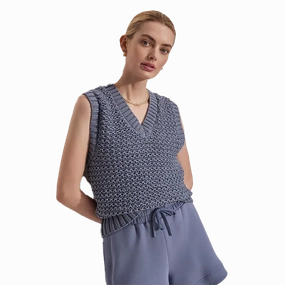 Varley Adie Knit Vest Rich Tone RecycledPolyester