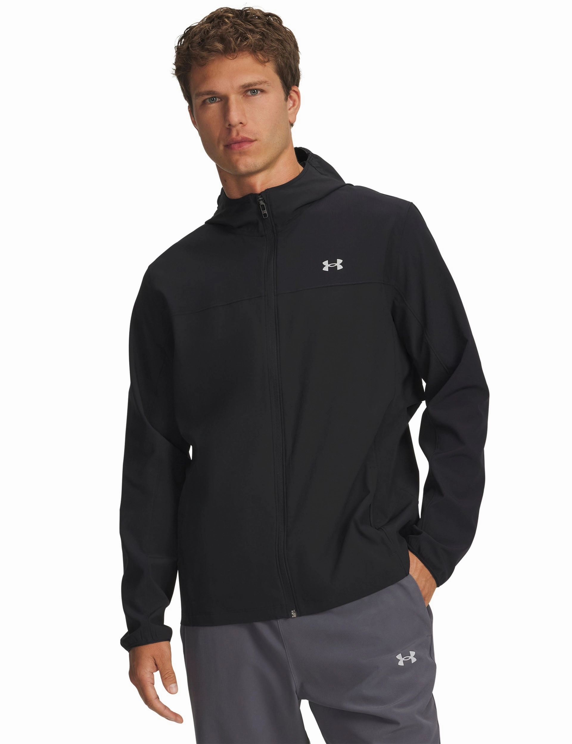 Velociti Pro Storm Jacket - Black/Reflective StaticResistantLining Soft Inner Lining