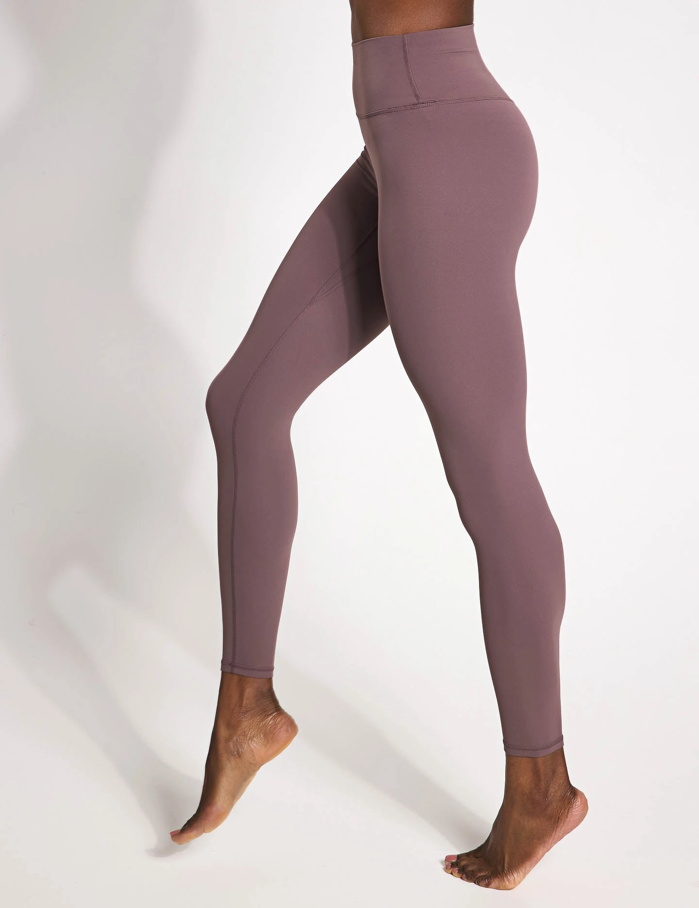 Morning Stretch Comfort Seeker Chloe Cloud-Core Legging - Grape