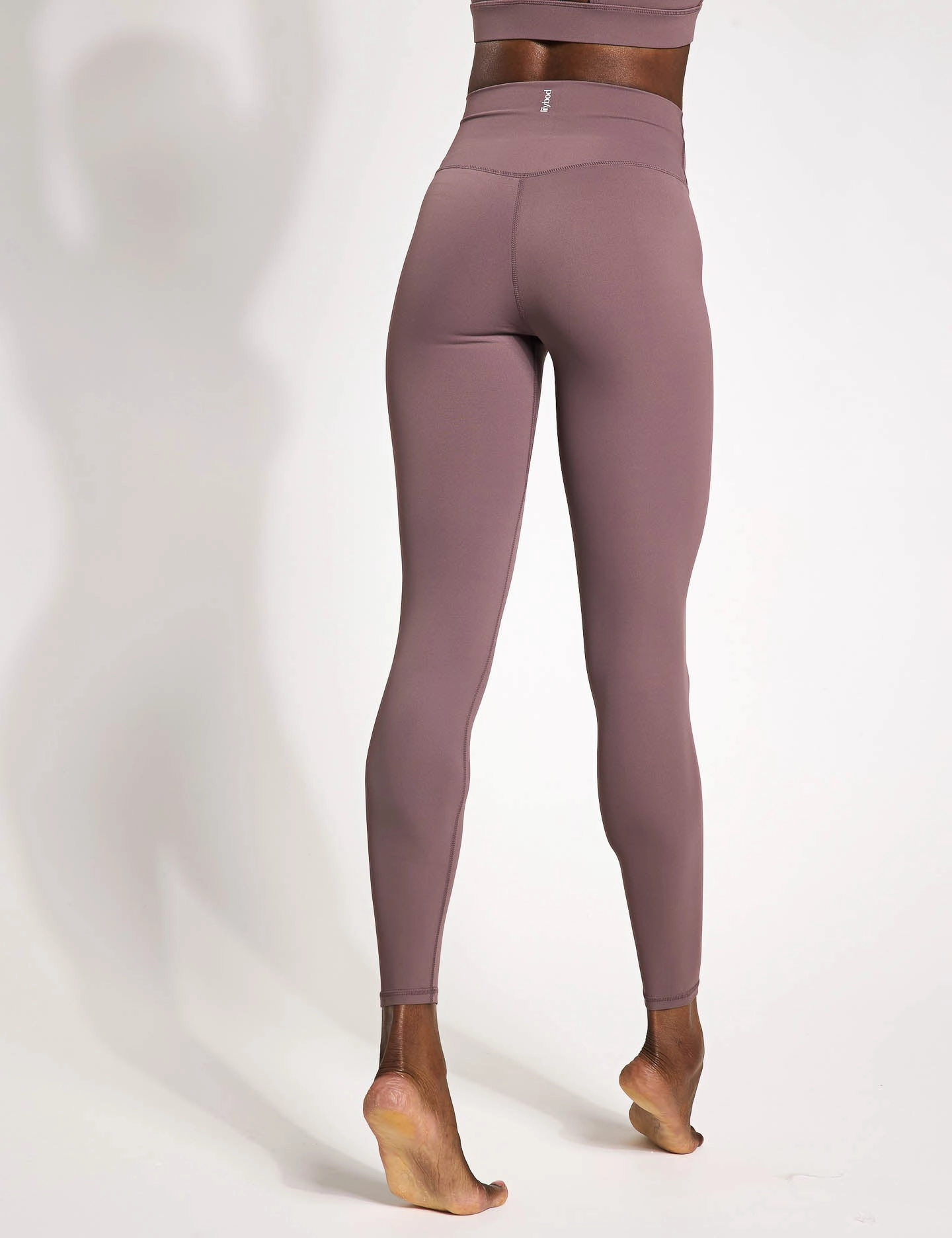 Hidden Pocket Design Fitness Lover Studio Practice Chloe Cloud-Core Legging - Grape