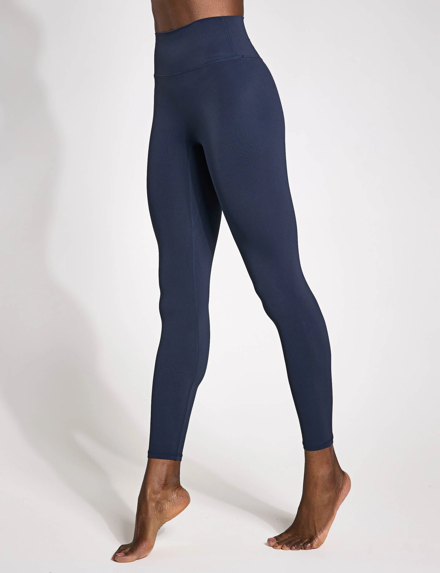 Body Contour High Waist Comfort Seeker Chloe Cloud-Core Legging - Navy Blue