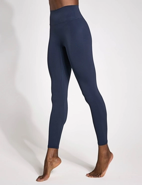 Body Contour High Waist Comfort Seeker Chloe Cloud-Core Legging - Navy Blue