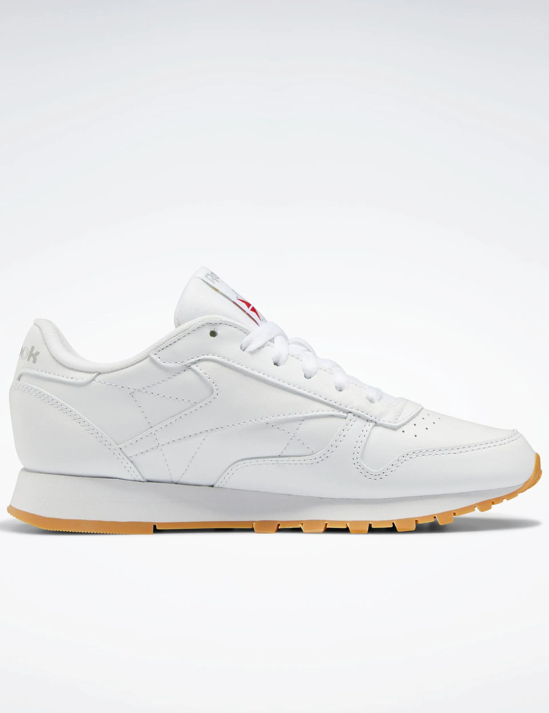 Classic Leather Shoes - Cloud White/Pure Grey 3/Reebok Rubber Gum-03 Reinforced Achilles Pad