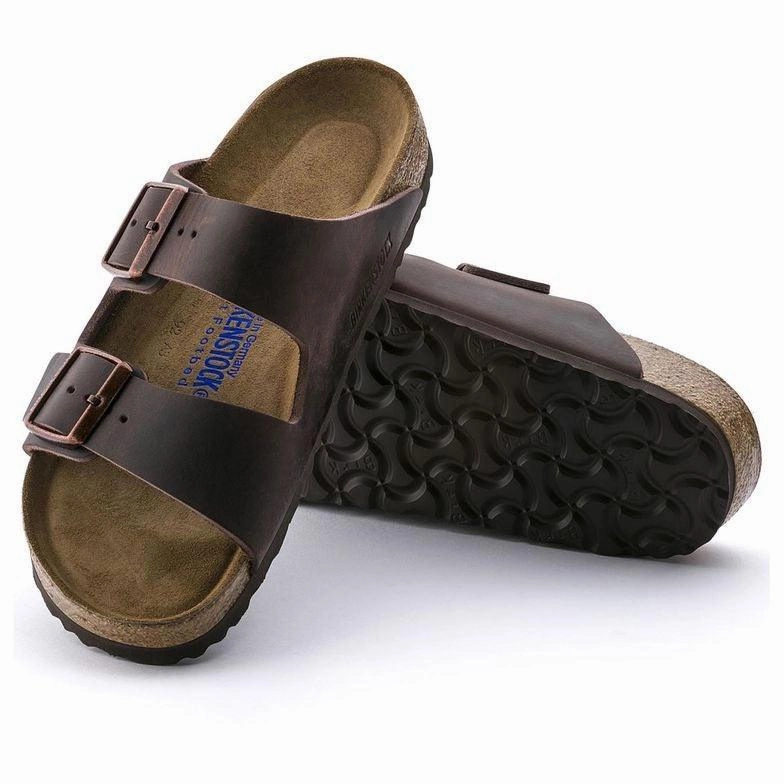 NonSlipTrims Vented Panels Birkenstock Arizona Soft Footbed - Habana Oiled Leather