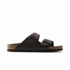 Birkenstock Arizona Soft Footbed - Habana Oiled Leather QuickDryMaterial