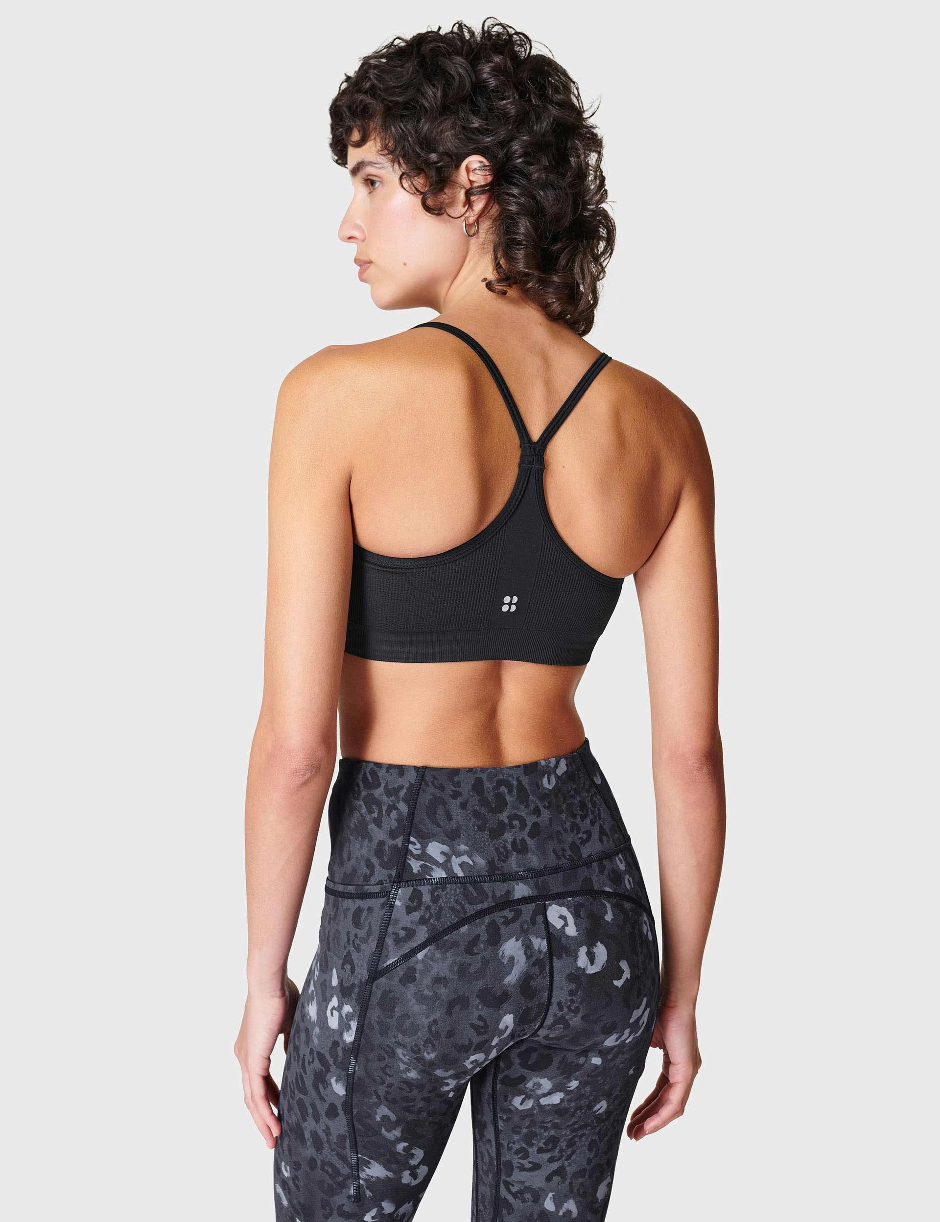 SustainableBlend Spirit Restored Yoga Bra - Black