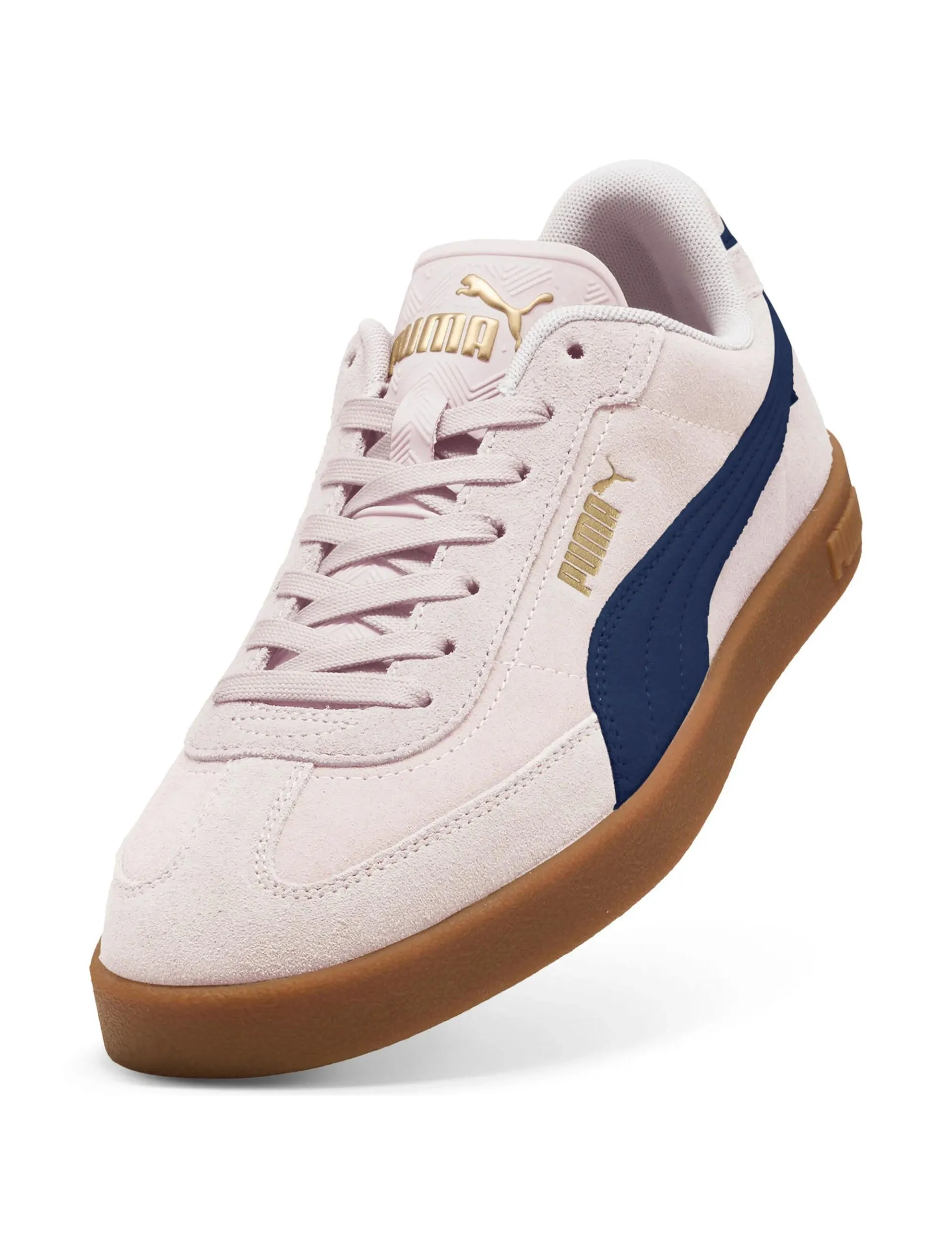 Club II Era Suede Sneakers - Jasmine Flower/Persian Blue lace - up design