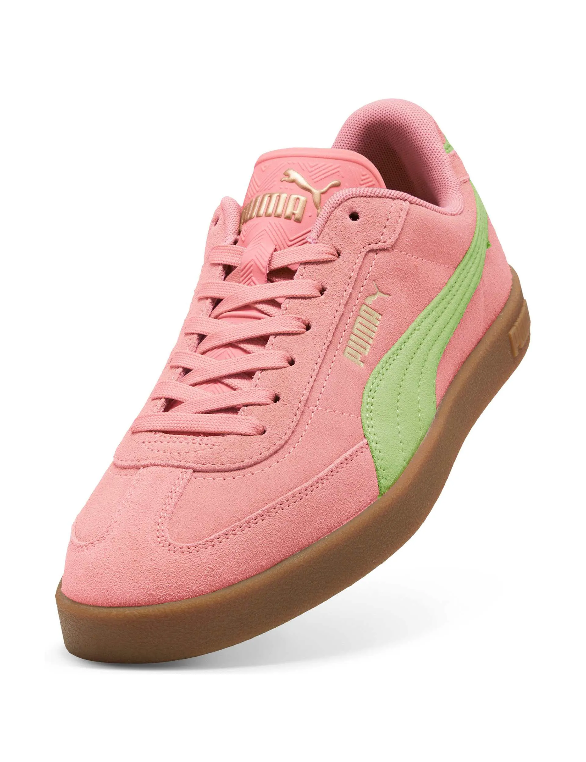 Metallic accents Club II Era Suede Sneakers - Pinkscape/Fizzy Light