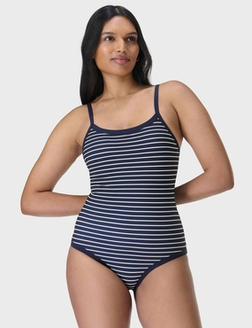 Art Mood Riviera Swimsuit - Blue Coastal Stripe