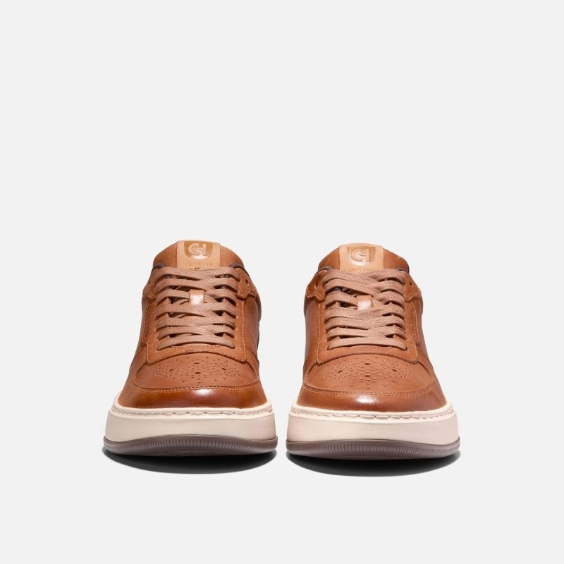 Breathable Lamination MoistureWickingTechnology Cole Haan Men's GrandPro Crossover - Acorn/Ivory