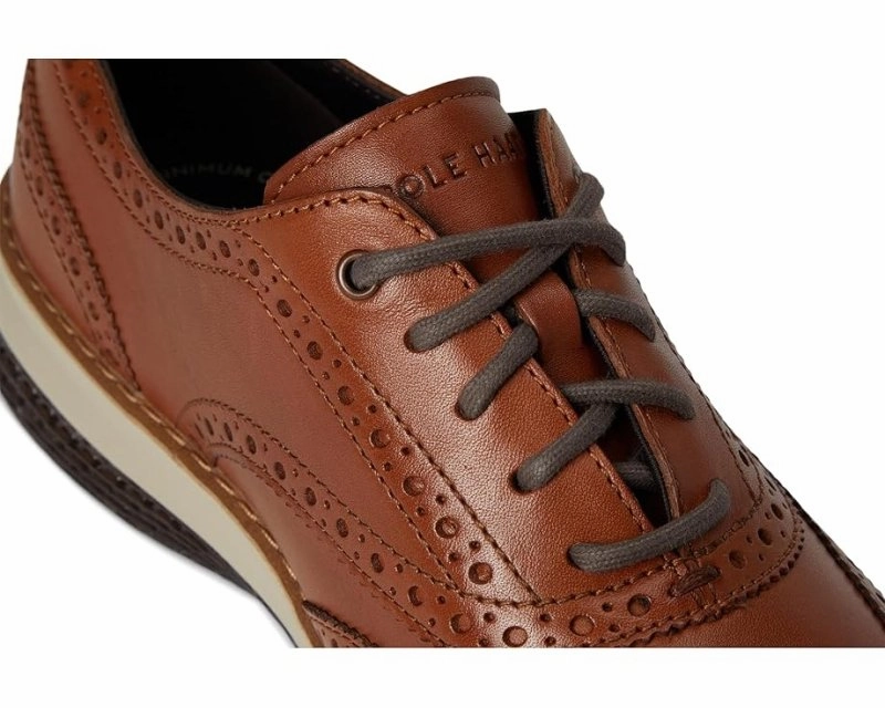 Joy Mood Sophisticated Style Cole Haan Men's OriginalGrand Energyweave - British Tan/Ivory