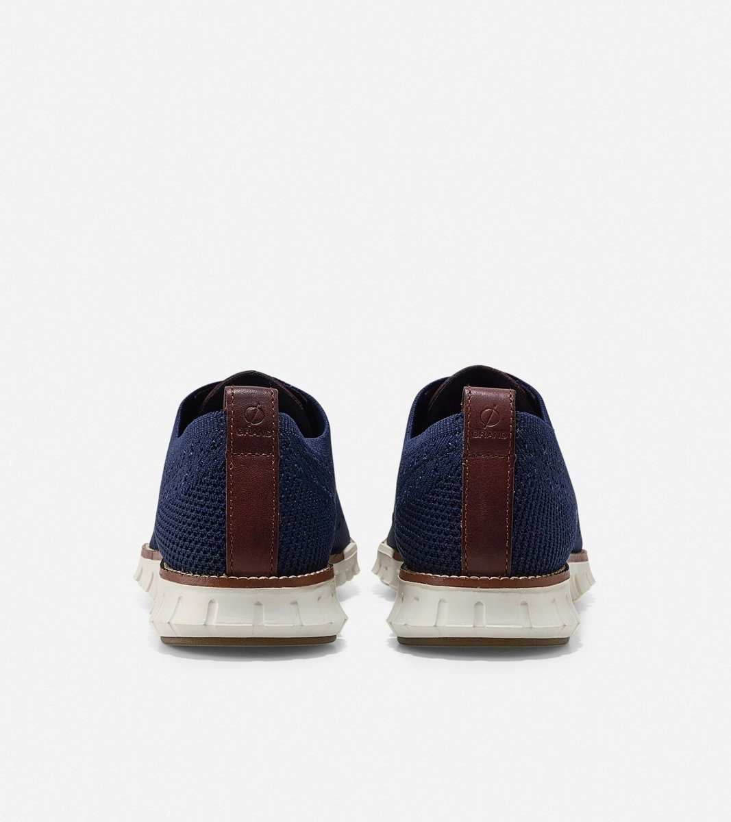 Cole Haan Men's Zerogrand Wingtip C24947 - Marine Blue Stitchlite/Ivory Polish Glow