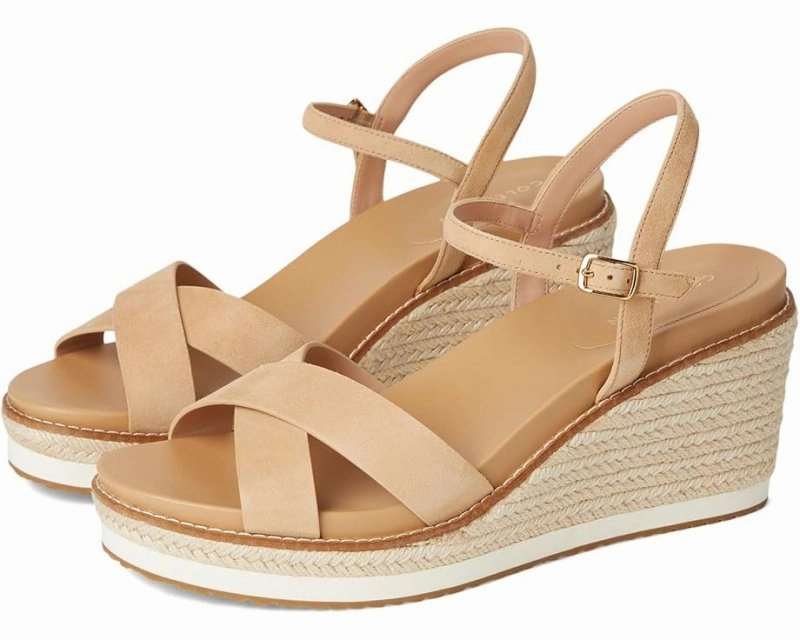 Light Jacket Fresh Glow Cole Haan Women's Cloudfeel Silvee Espadrille - Tuscan Sand