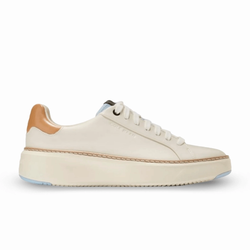 Moon Cool Work Mix Cole Haan Women's Grandpro Topspin - Ivory/Biscuit/Blue