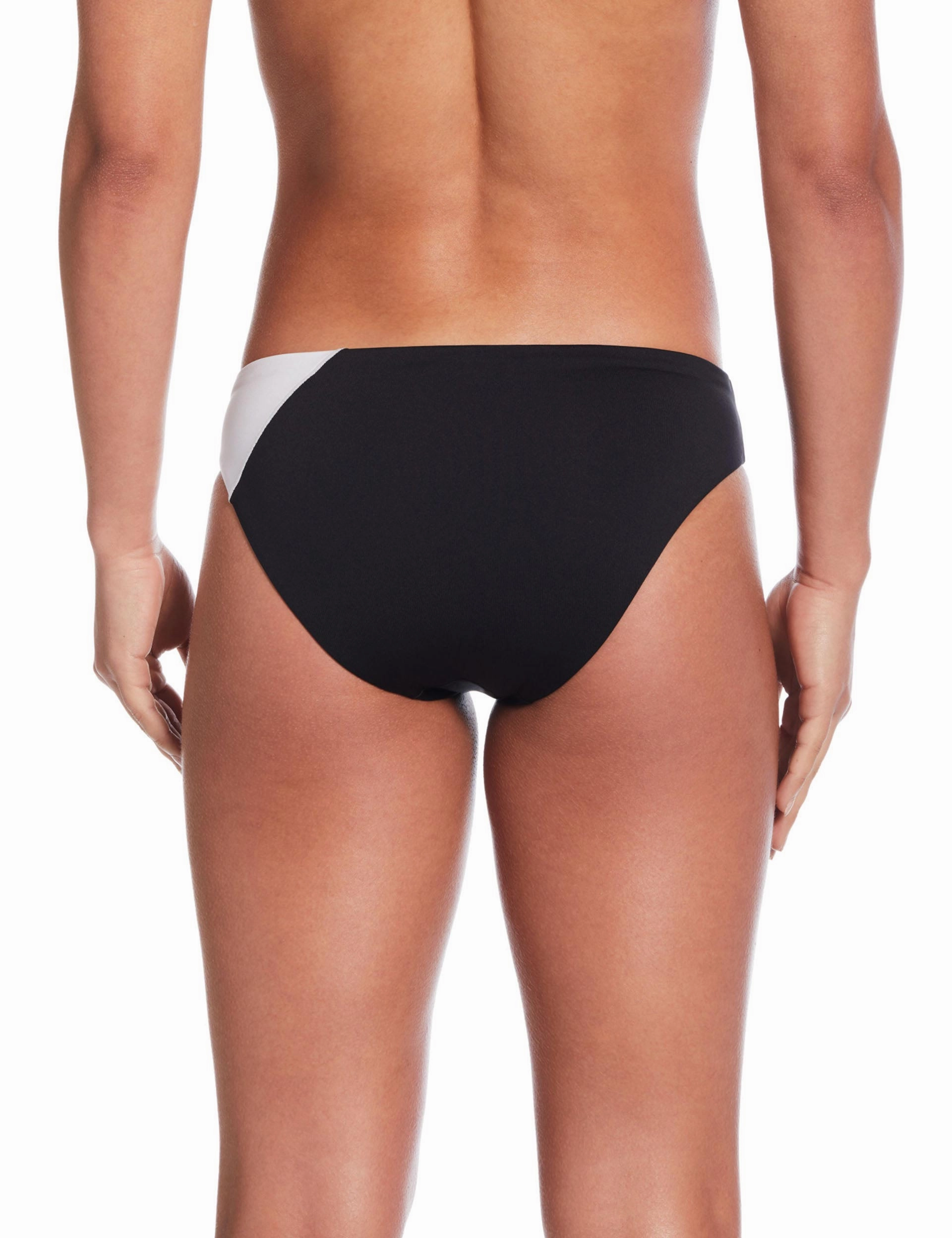 Colour Block Hipster Bikini Bottom - Black King Mode Layering Piece