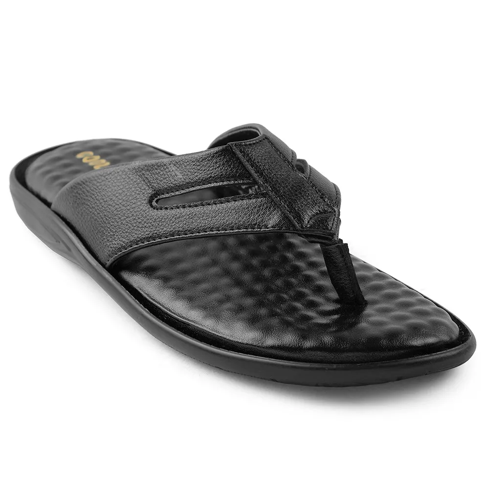 running in corporate runs shoes Hyper Elastic Sole Coolers Black Casual Slipper For Men HML-2E By Liberty