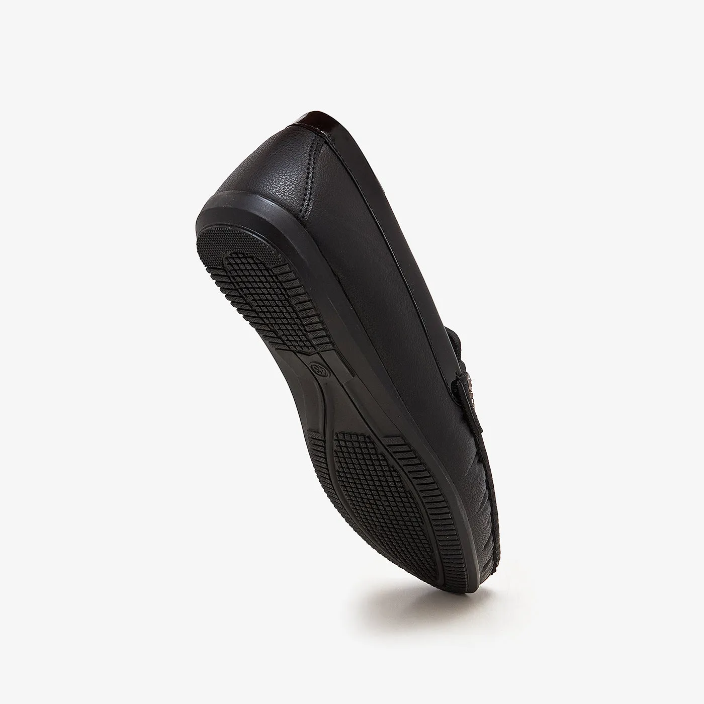 Hybrid Layering leather running shoes Men's Round Toed Loafers