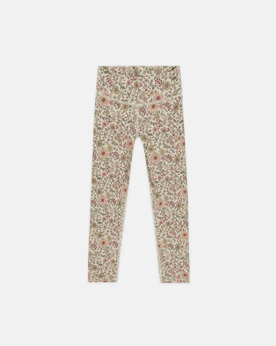 Rylee & Cru Basic Leggings - Pink Gardenia Airport outfits for kids Spring kids' clothing