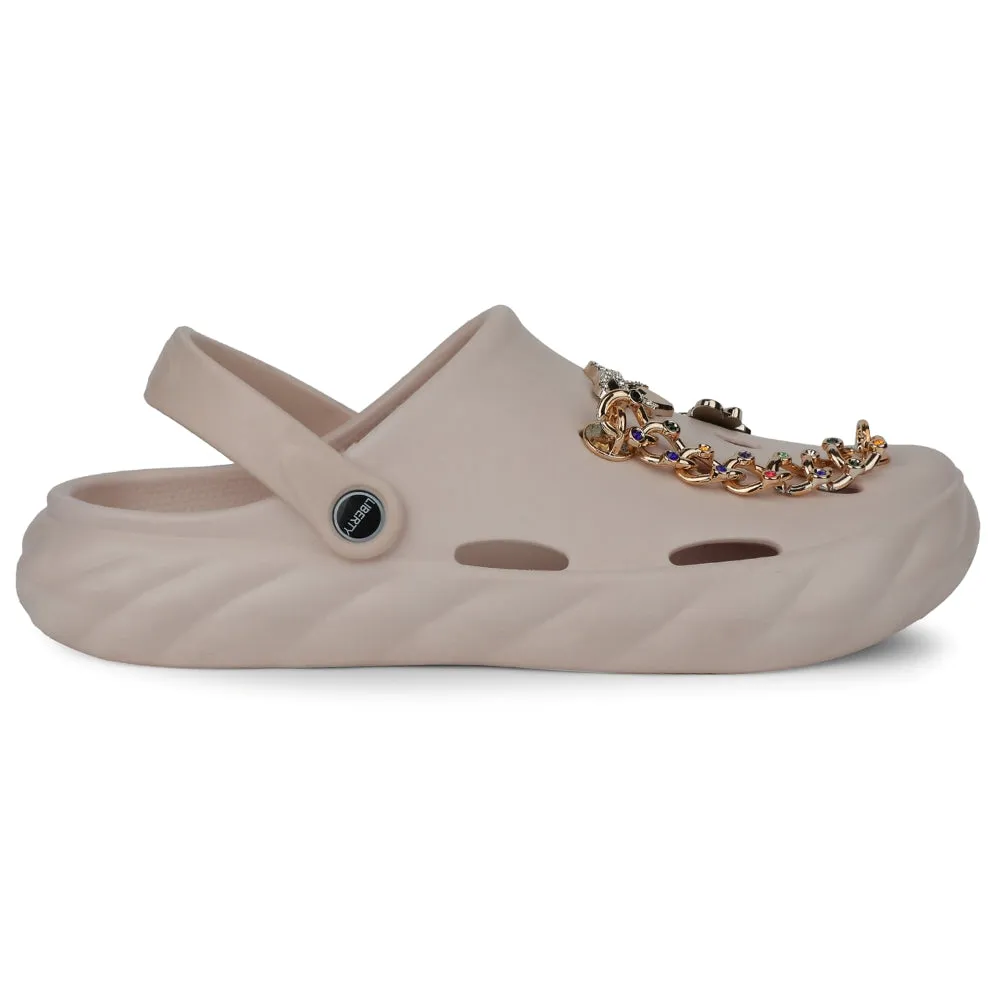 A-HA Peach Slingback Clogs For Women BEACHWALKL By Liberty running shoes for senior men