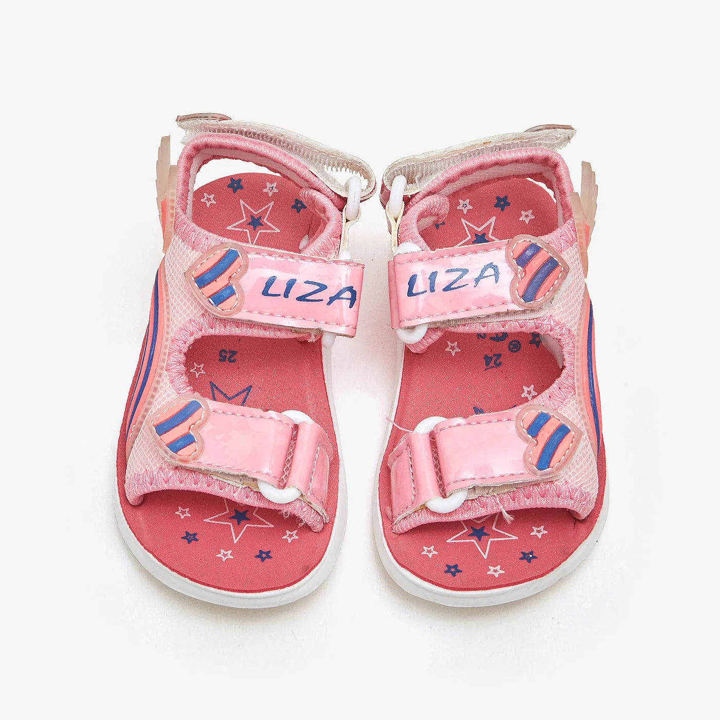 Girls' Playful Comfort Sandals Secure Fit Lock low - profile sole
