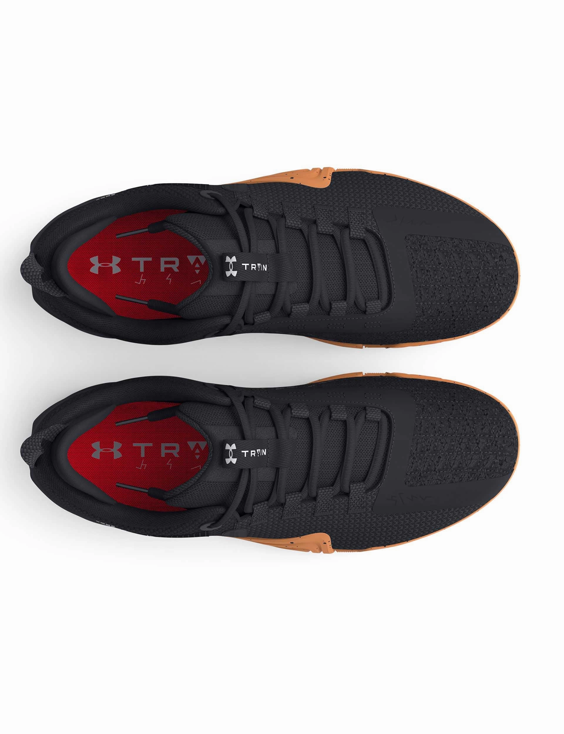 TriBase Reign 6 - Black/Anthracite/Metallic Silver polyester shoes Lightweight Cushioning System