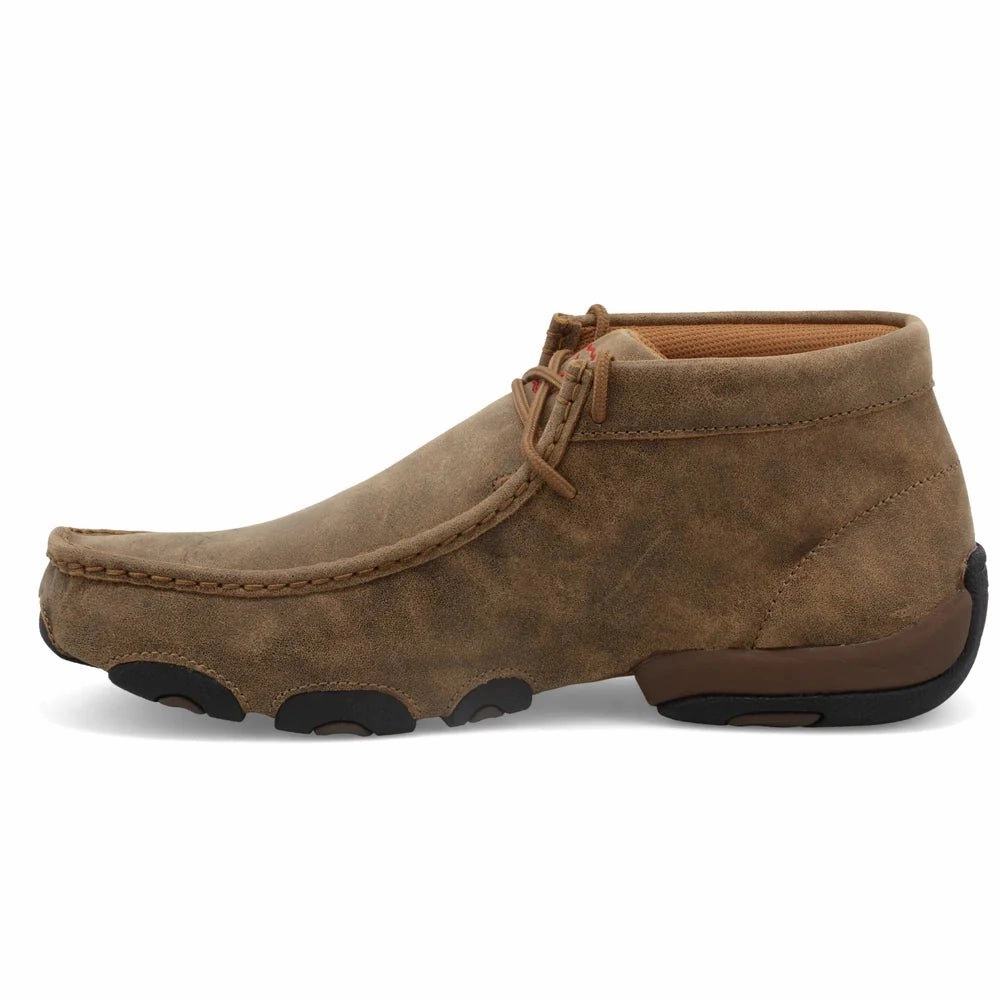 Sprint Fit Collapsible Hood Twisted X Men's "The Original" Chukka Driving Moc MDM0003 - Bomber