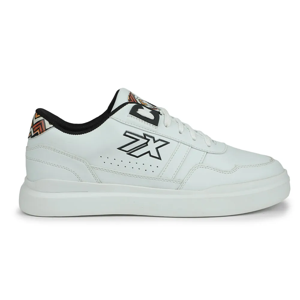 Leap7x White Casual Sneakers For Men NICOLAS-1E By Liberty Hard surface protection running for school events