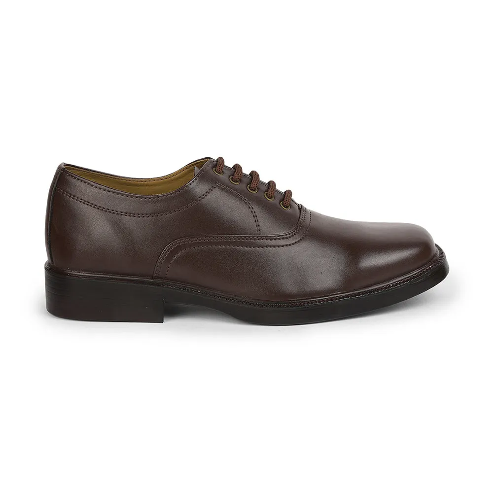 Fortune (Brown) Formal Lace Up Shoes For Men 7139-02 By Liberty Training Ground leather running shoes