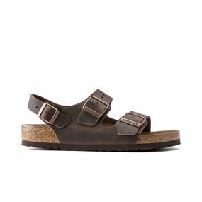 Bride Side Birkenstock Milano - Habana Oiled Leather