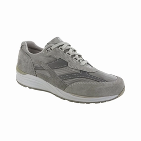 SAS Men's Journey Mesh Lace Up Sneaker - Gray Boss Vibe