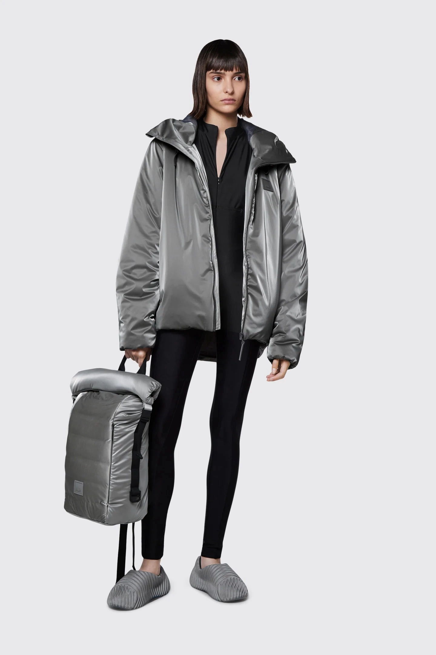 RAINS Loop Jacket 'Steel' EasyAdjustment World Tone