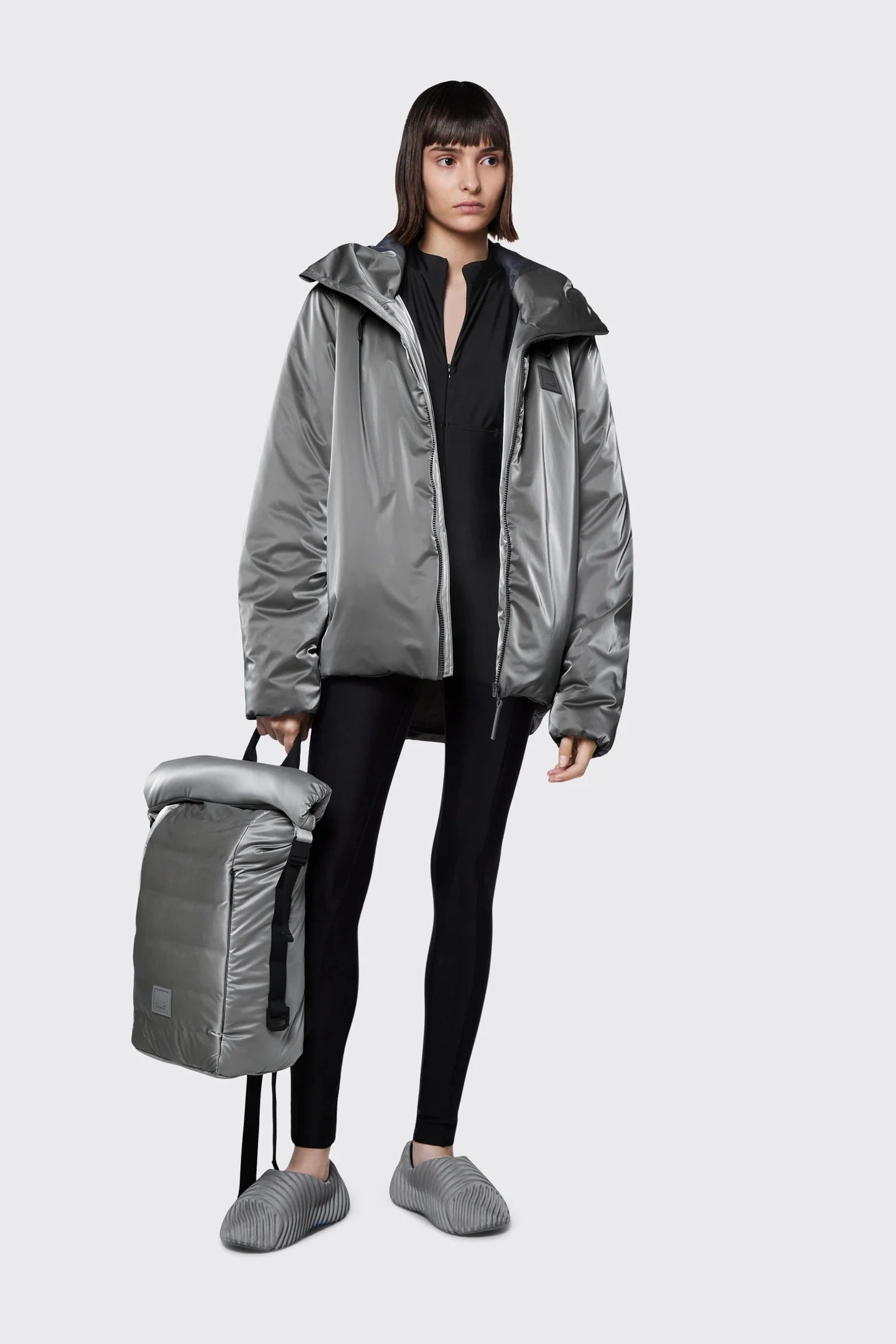 RAINS Loop Jacket 'Steel' FourWayStretch