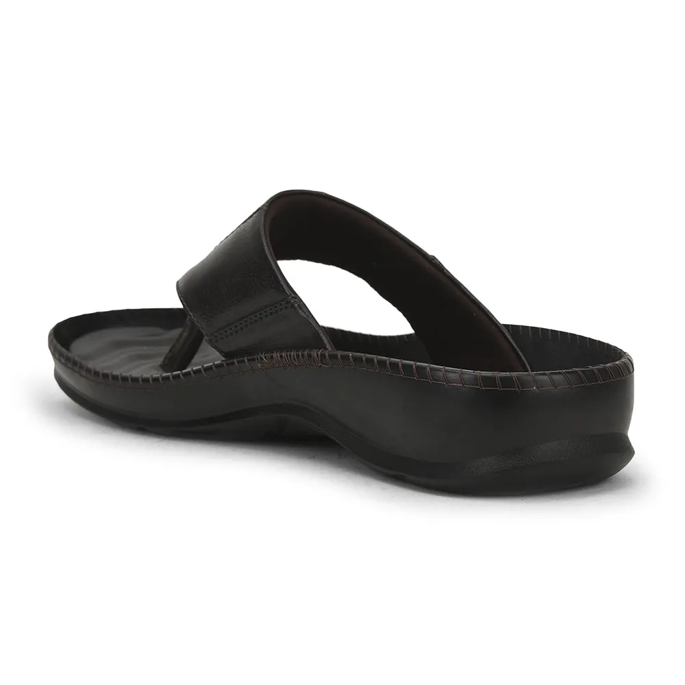 Hollow TPU Stabilizers Coolers Brown Casual Slipper For Men META-1 By Liberty