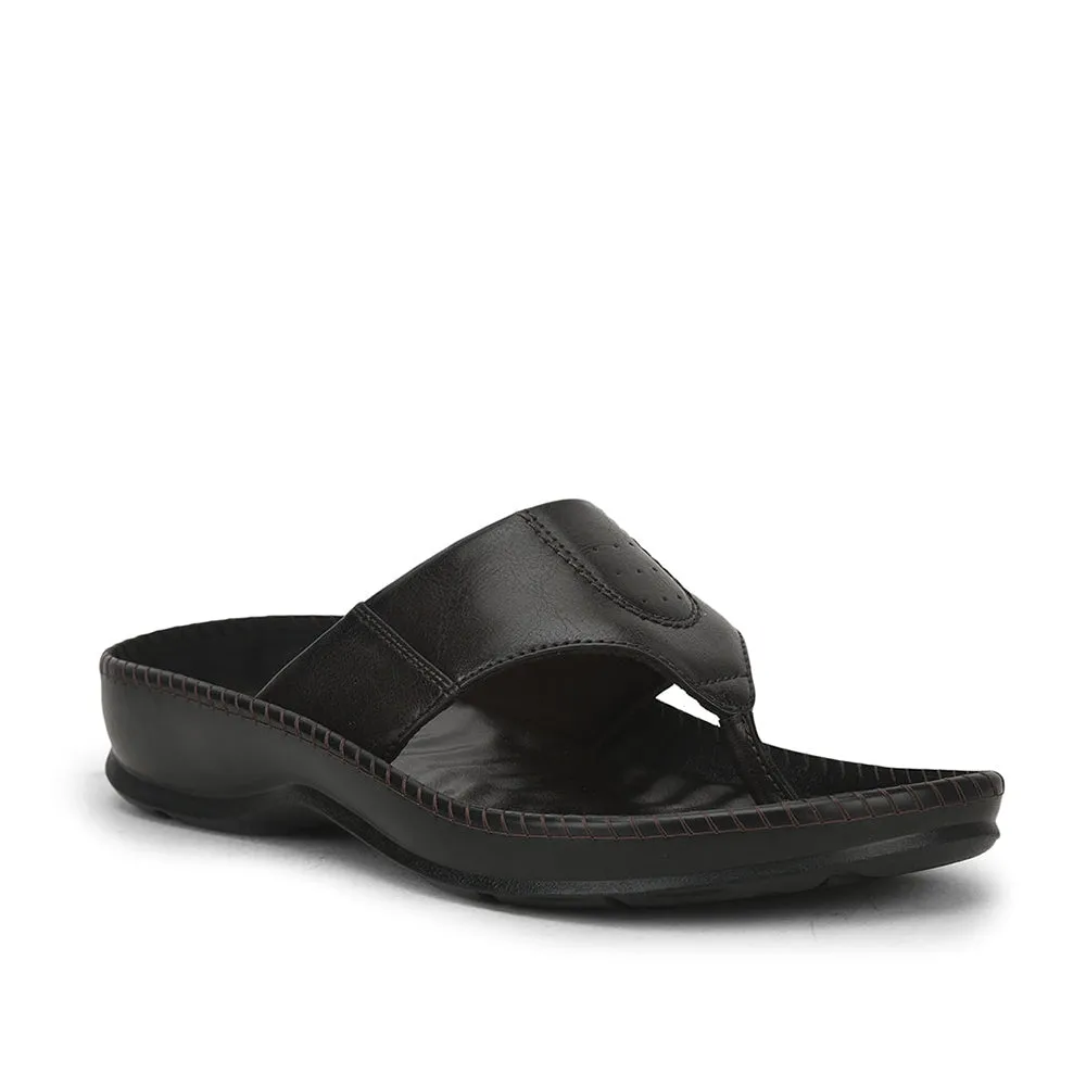 Speed Walk Coolers Brown Casual Slipper For Men META-1 By Liberty