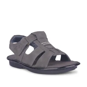 Coolers By Liberty Mens FLEXO Grey Casual Sandal padded - straps Comfort Fit Lining