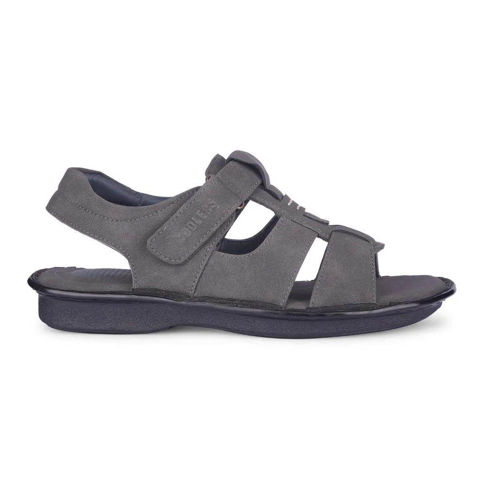 Coolers By Liberty Mens FLEXO Grey Casual Sandal Comfort Inserts