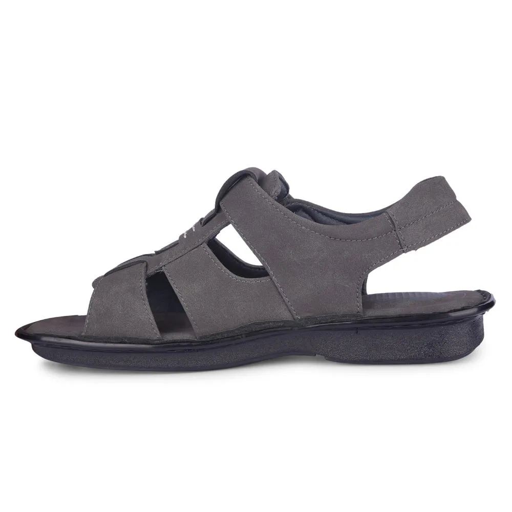 Coolers By Liberty Mens FLEXO Grey Casual Sandal Air Channel Design running for self - discovery