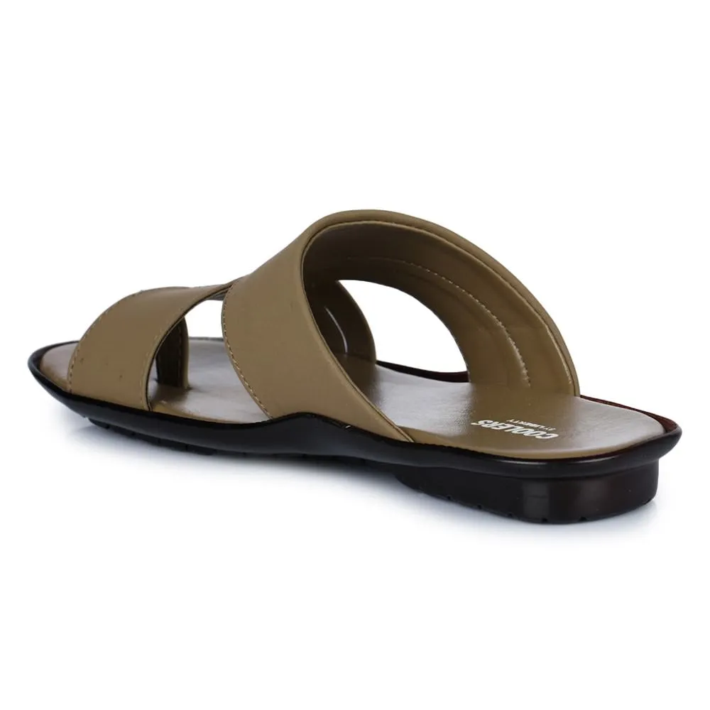 Coolers Camel Casual Slipper For Men COOL99-81 By Liberty Gym Shoes
