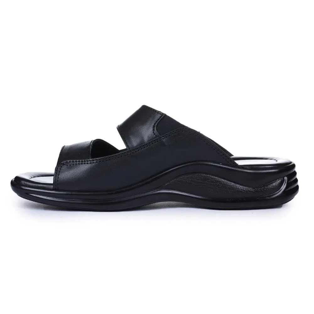 Coolers Casual Black Slippers For Men 2013-10 By Liberty footgear for jogging recovery - promoting shoes