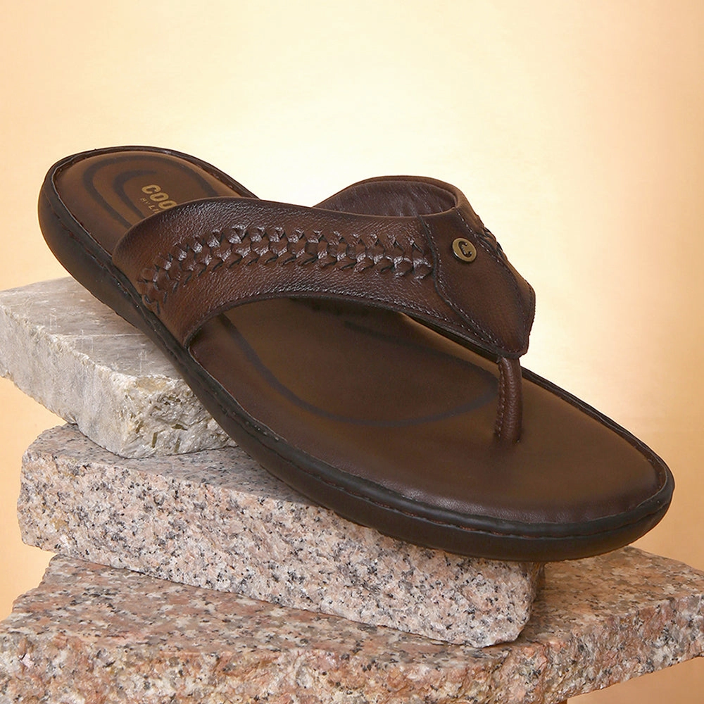 Coolers By Liberty LFL-11 Formal Brown Slippers & Flip-Flop For Men best - selling charity run running gear