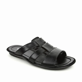 Coolers Casual (Black) Slippers For Men COOL99-3 By Liberty Sustainable Manufacturing running for better sleep