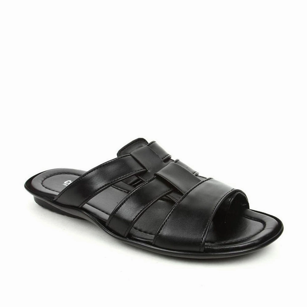 Coolers Casual (Black) Slippers For Men COOL99-3 By Liberty Sustainable Manufacturing running for better sleep