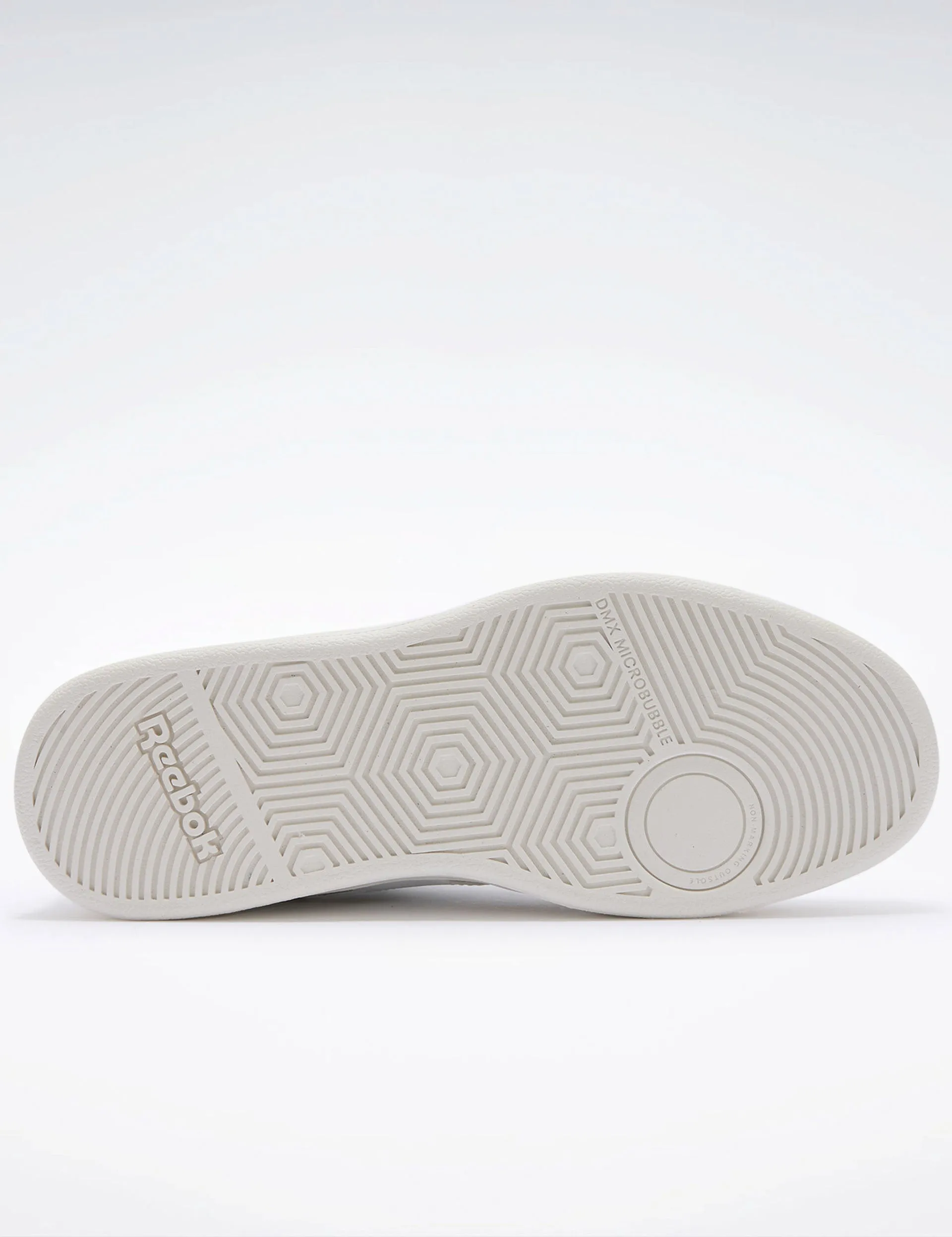 Elastic Heel Tab Court Advance Shoes - White/Barely Grey/Chalk