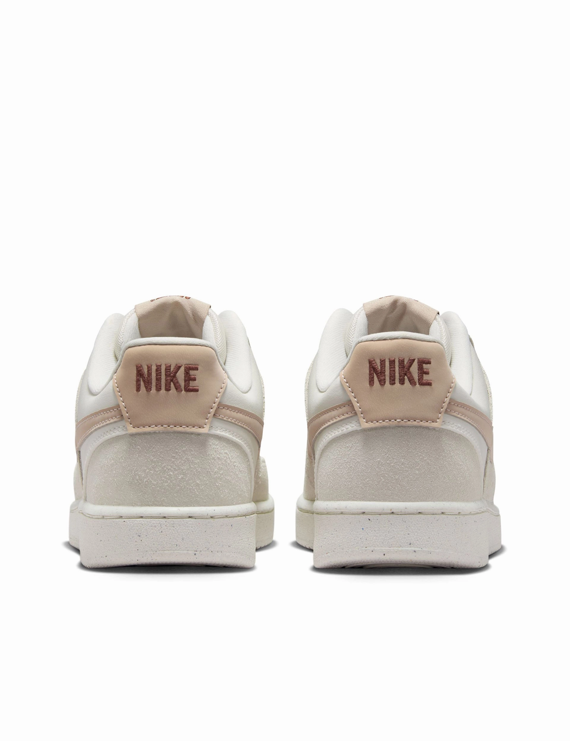 Court Vision Low Shoes - Phantom/Fossil Stone/Light Bone Ergonomic Toe Box