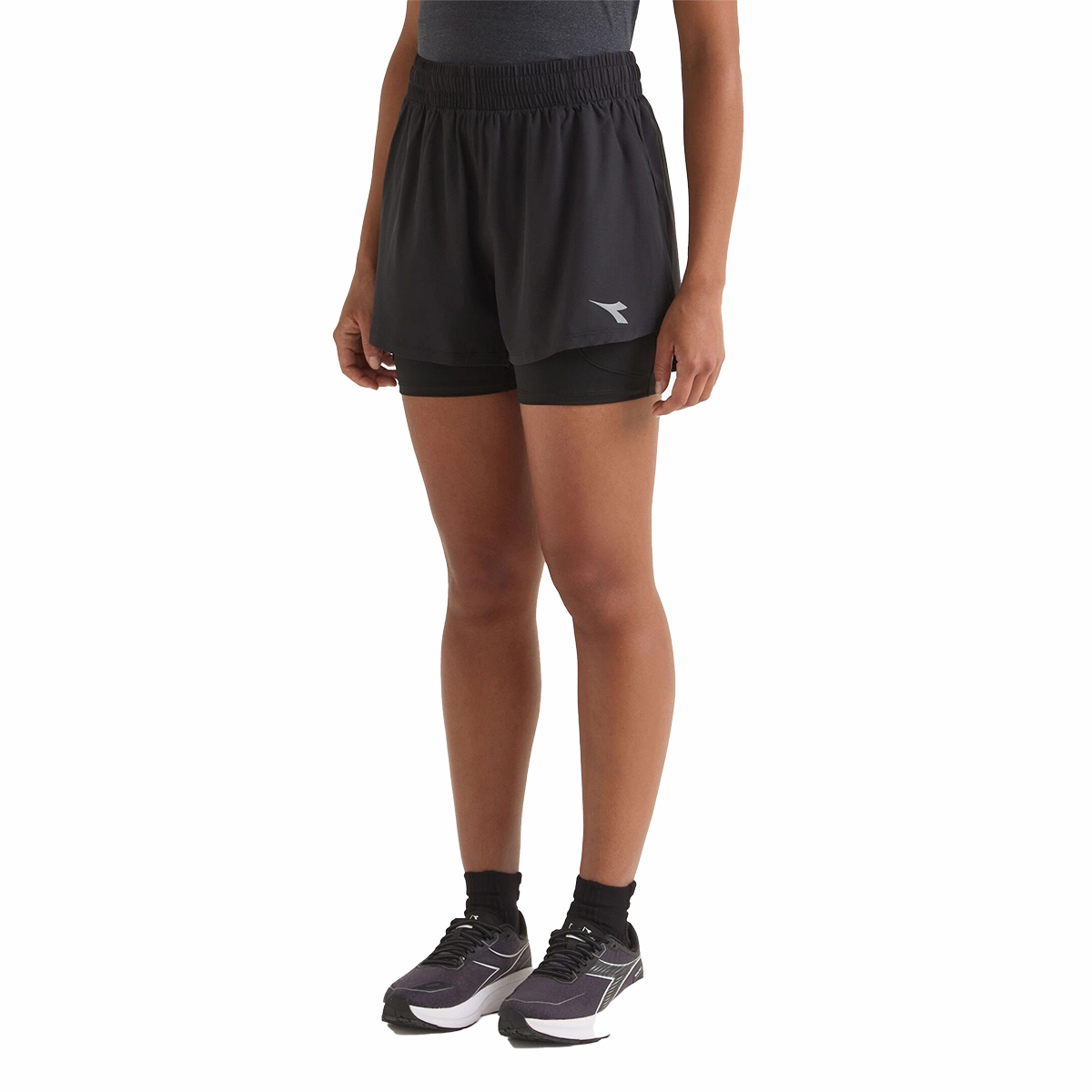Wardrobe Essential Diadora L. Shorts 2in1 5'' Run Crew