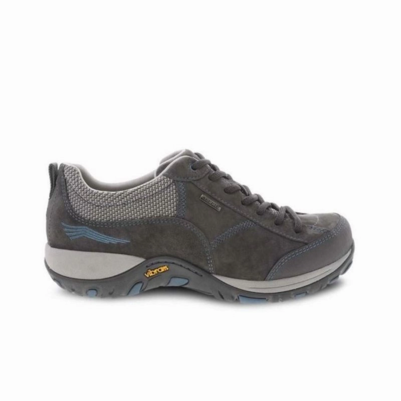 SeamlessPockets Winter Essential Dansko Women's Paisley - Grey/Blue Suede