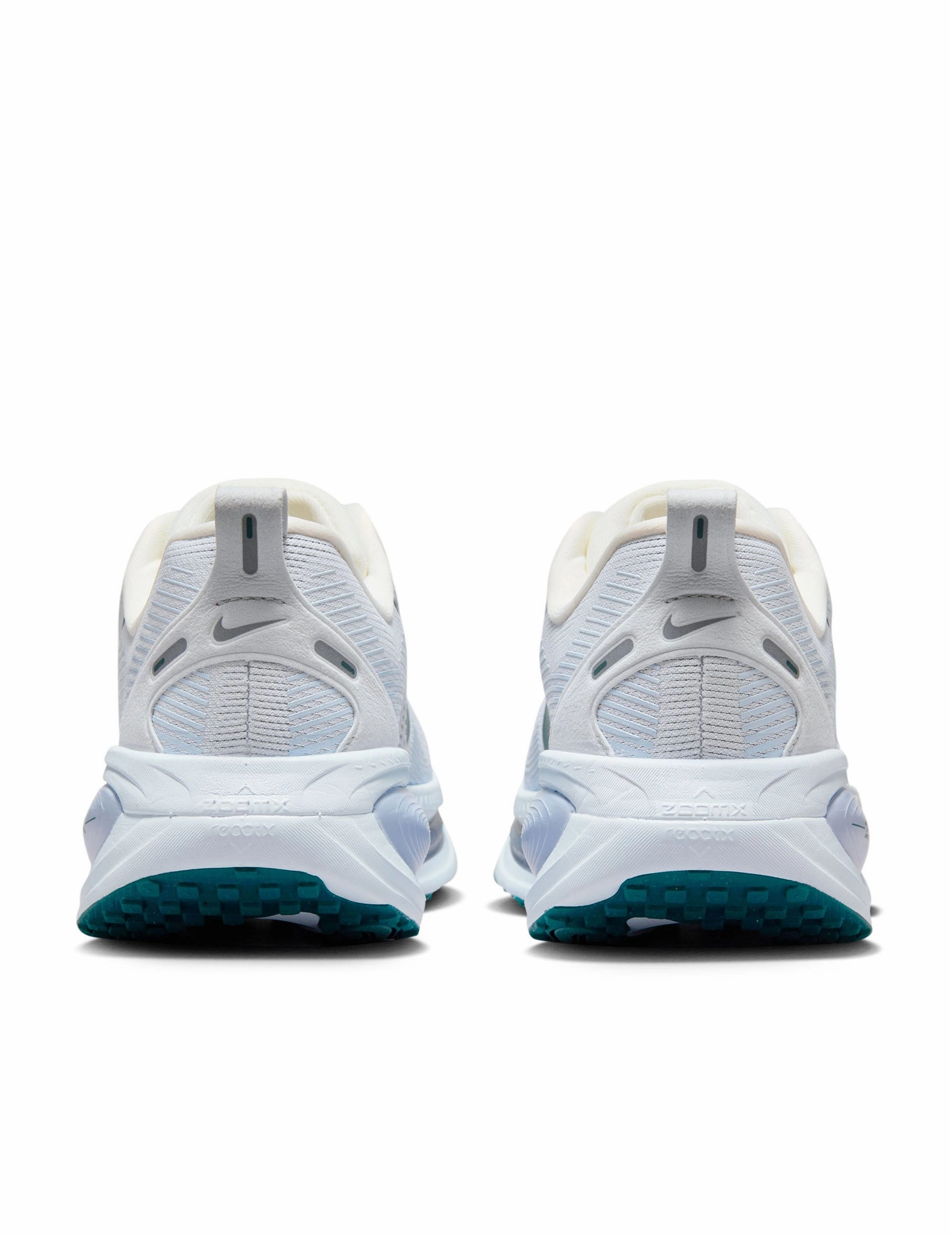 Vomero 18 Running Shoes - Summit White/Blue Tint/Geode Teal Breathable Tongue Construction